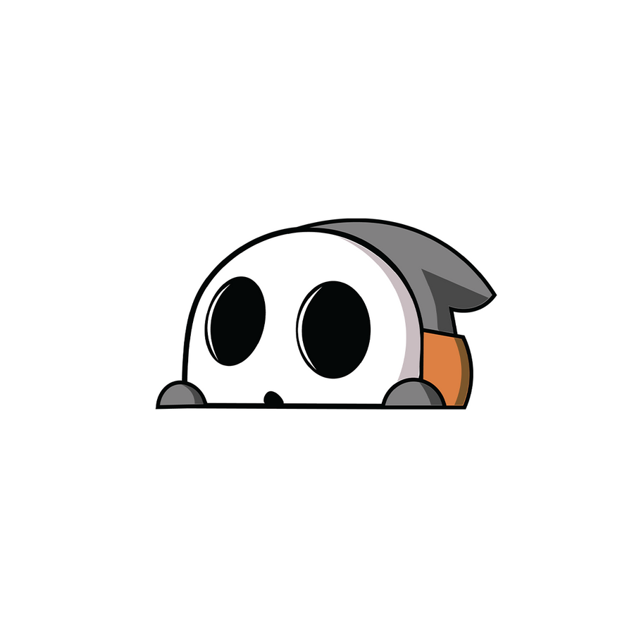 Shy Guy Sticker