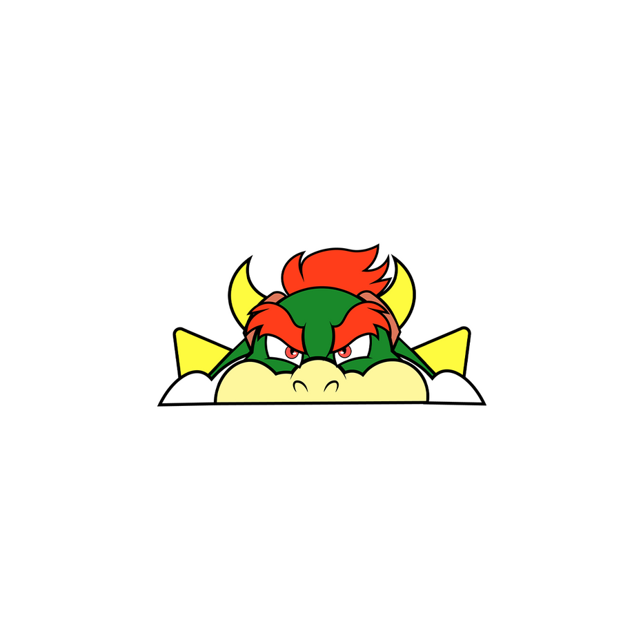 Bowser Sticker
