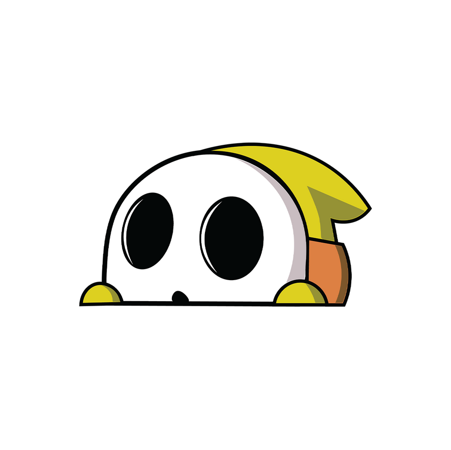 Shy Guy Sticker