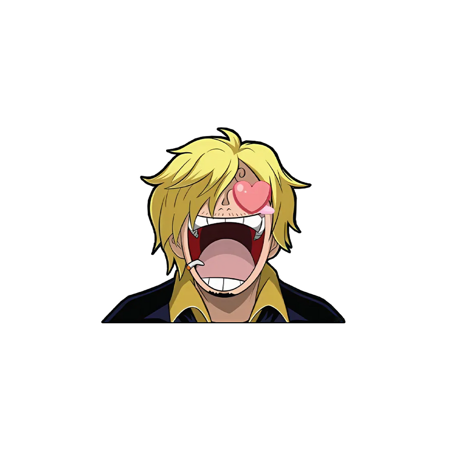 Sanji Heards Eyes Sticker