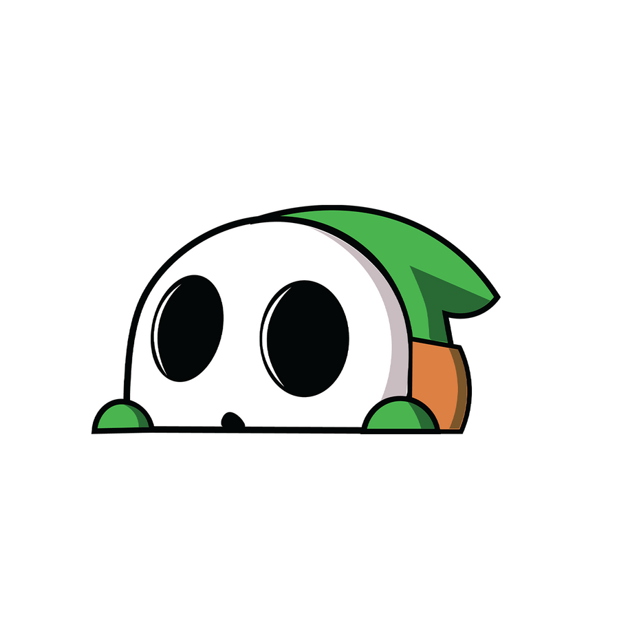Shy Guy Sticker