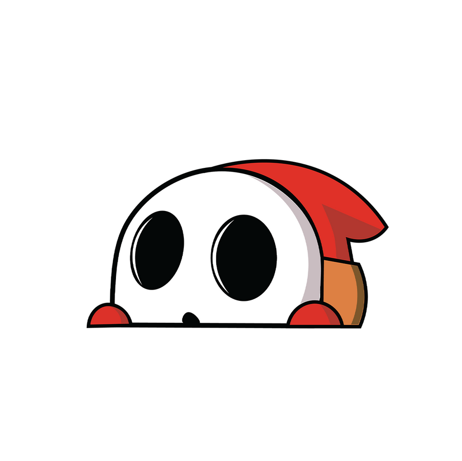 Shy Guy Sticker