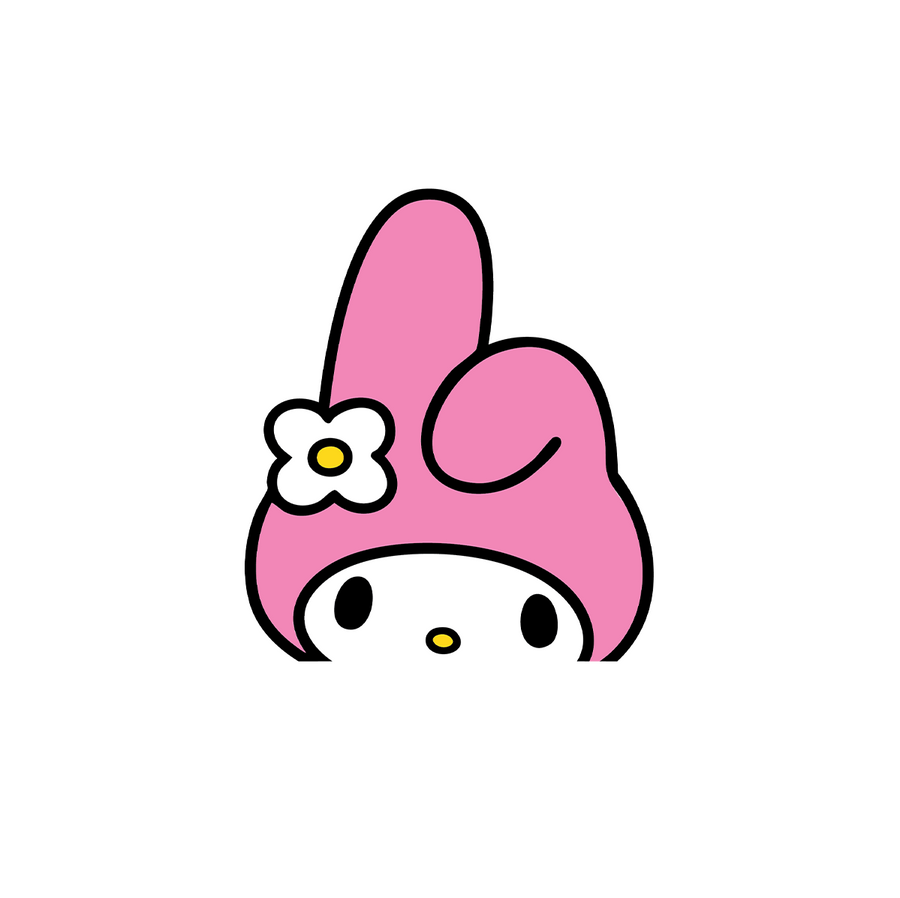 My Melody Peeker Sticker