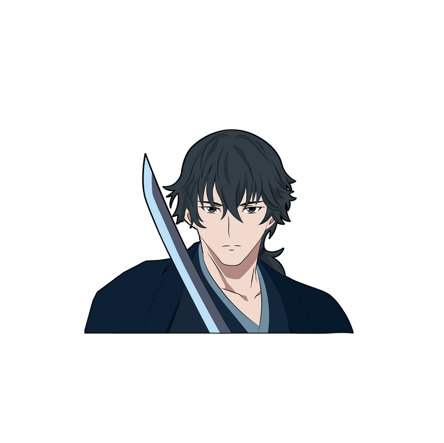 Jinta Katana Sticker