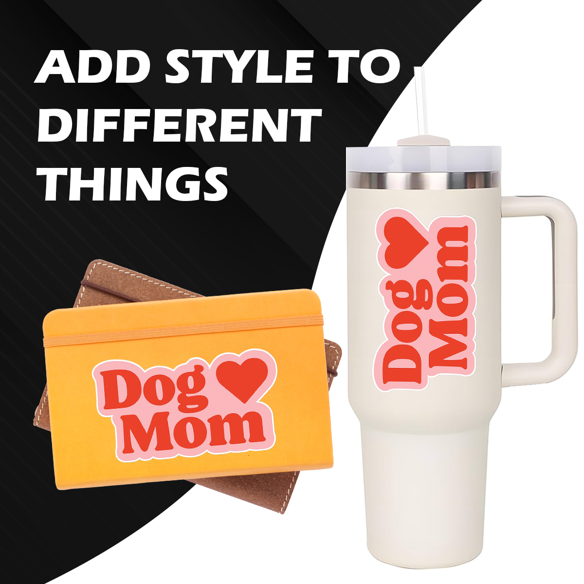 mom dog sticker