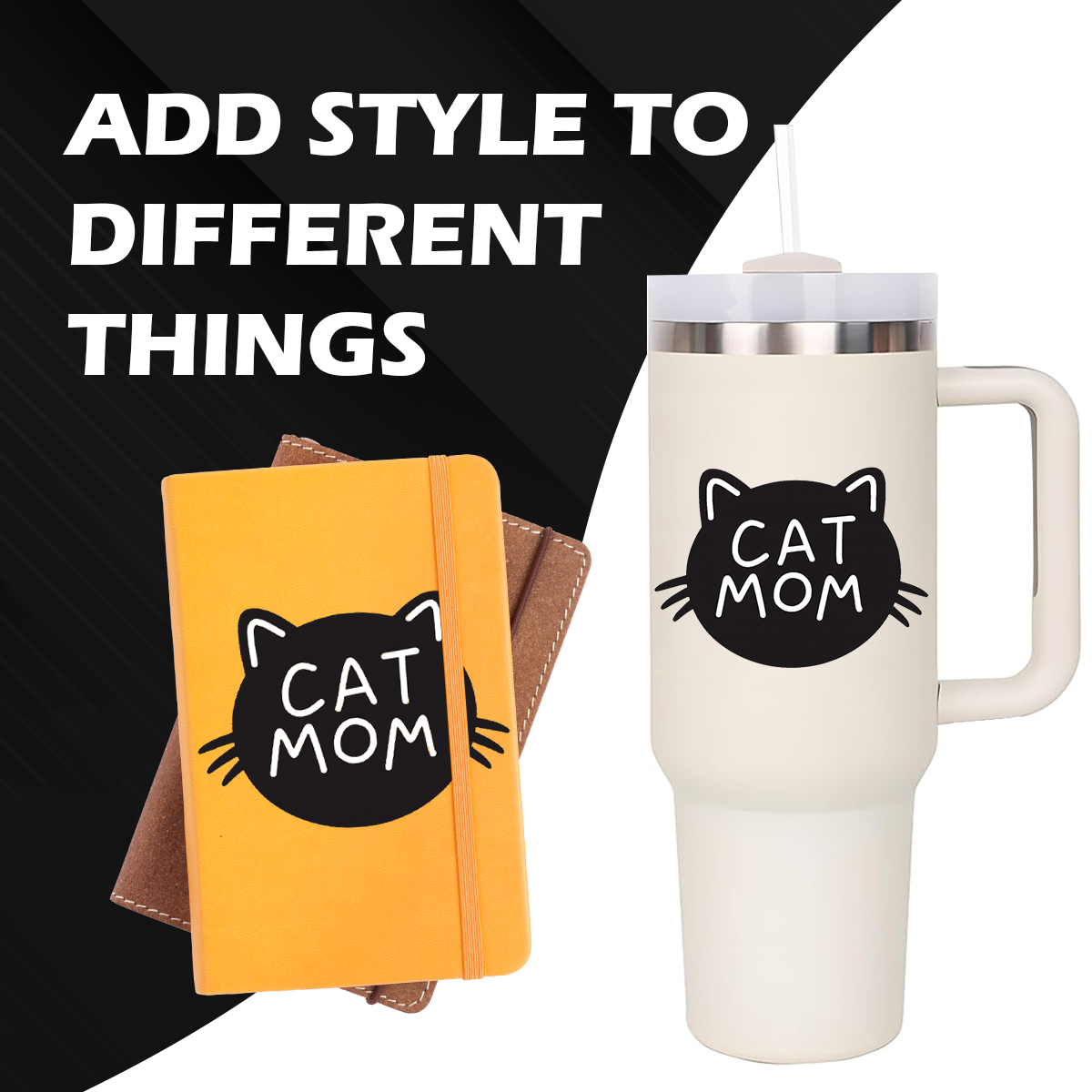 mom cat sticker