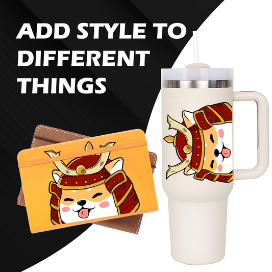 Samurai Shiba sticker