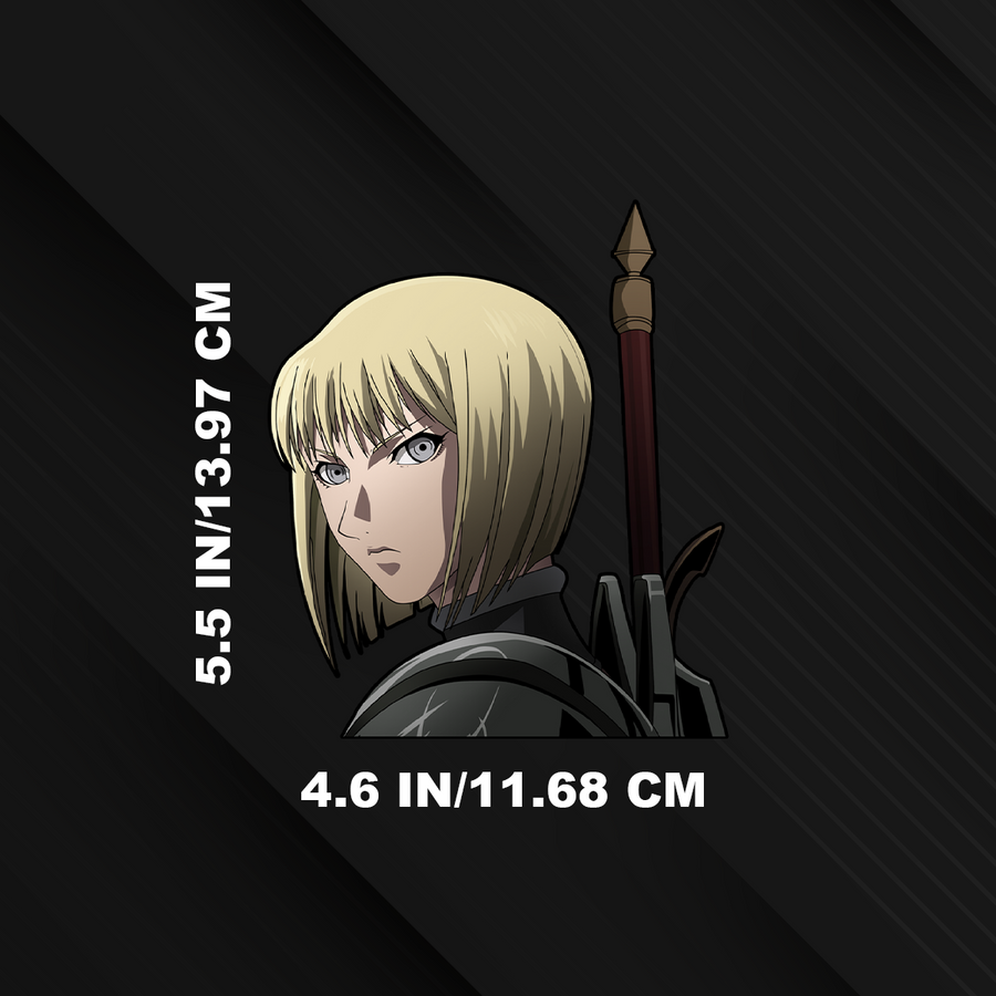 Clare Face Sticker