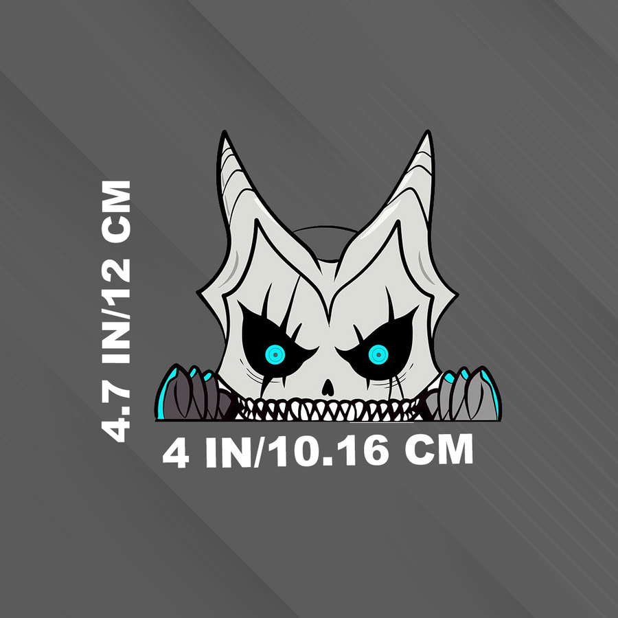 Kaiju NO 8 Peeker Sticker