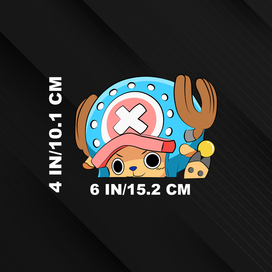 Chopper Blue Cap Sticker