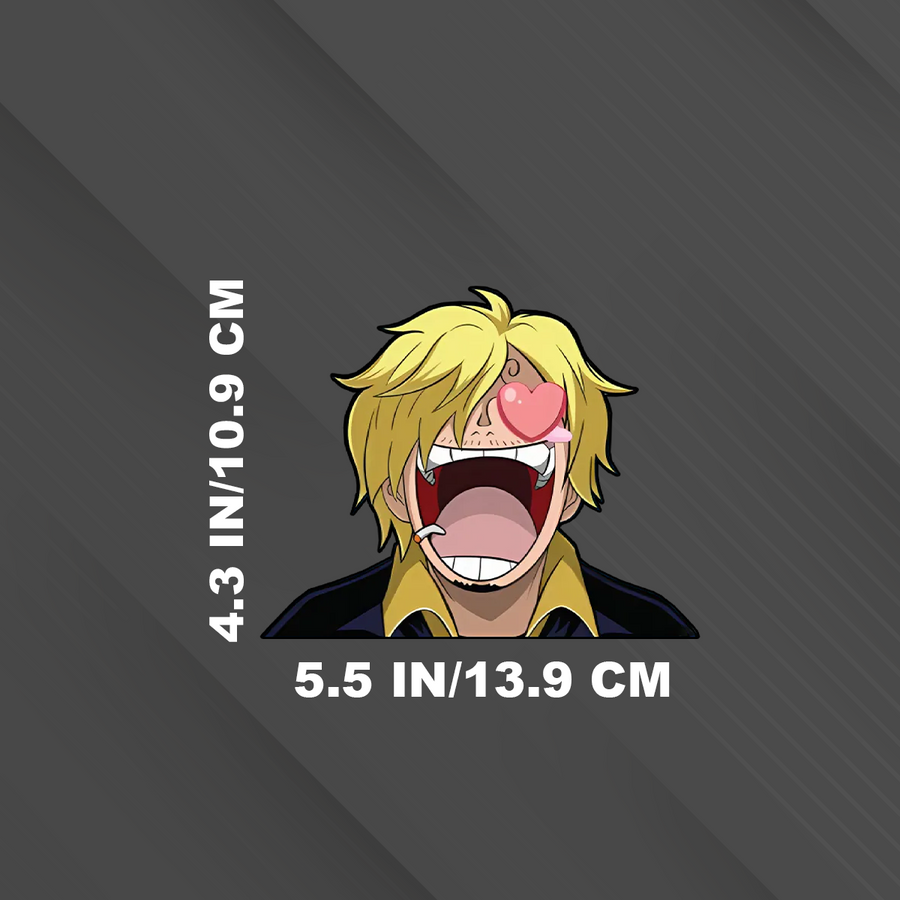 Sanji Heards Eyes Sticker