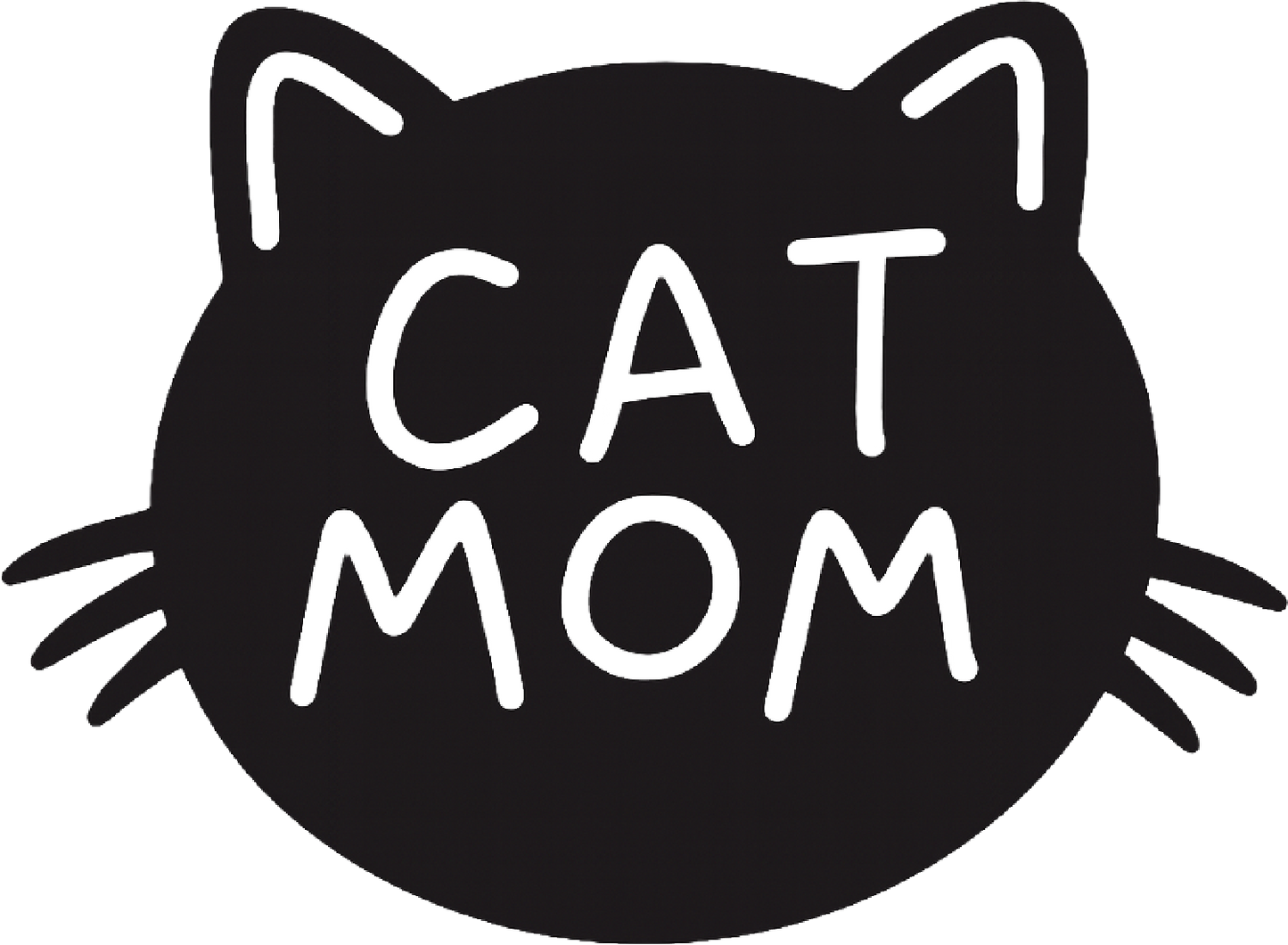 mom cat sticker
