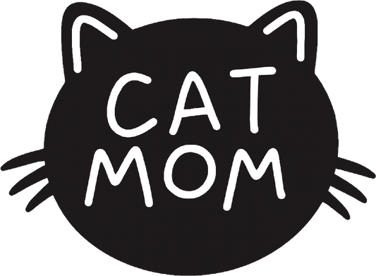 mom cat sticker