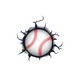 BASEBALL FUNNY  sticker