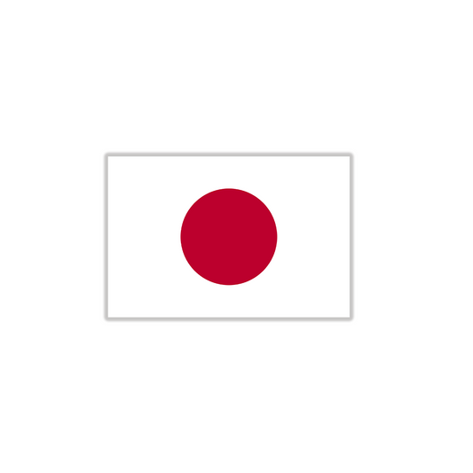 japan flag sticker