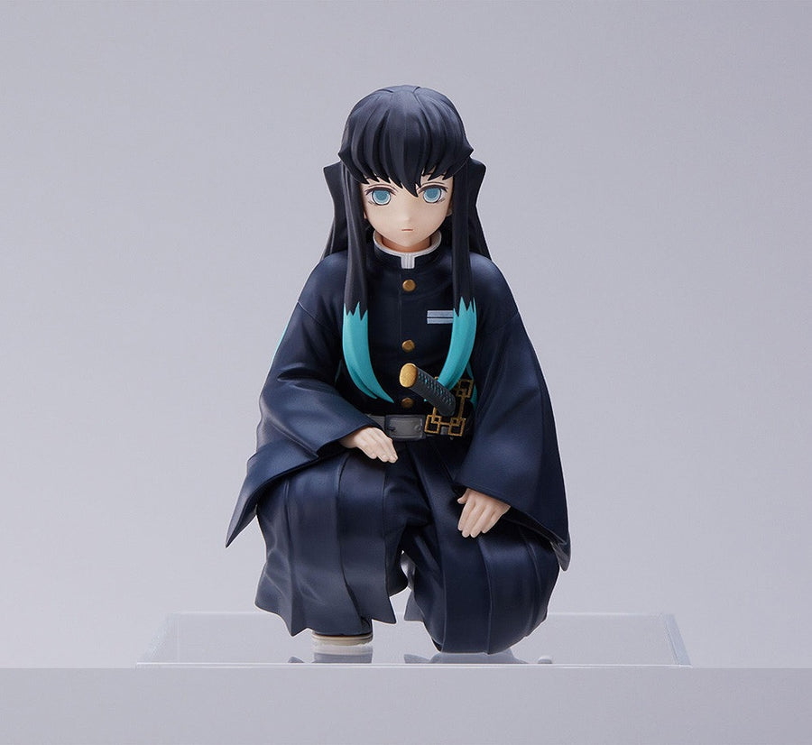 Muichiro Tokito Mist Hashira Meeting Figure Demon Anime Slayer Swordsman Noodle Stopper 4" in