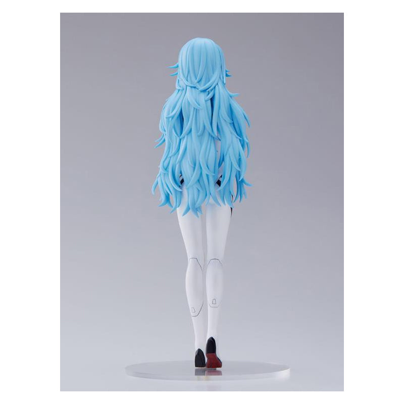 Rei Ayanami Long Hair Version SPM Series Action Figure Collectible Evangelion Character White Suit 8.66" in…