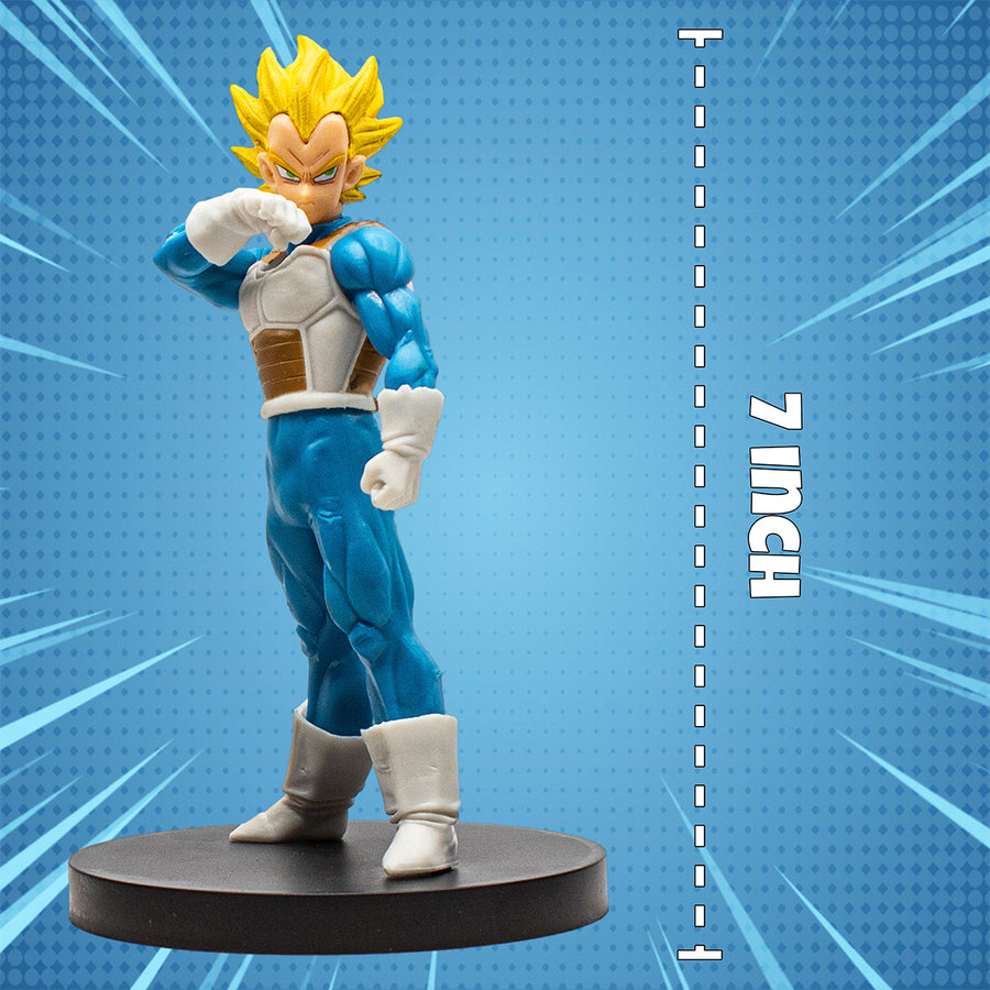 New Dragon Ball Super Z Anime Figure Super Saiyan Vegeta Statue Collectible
