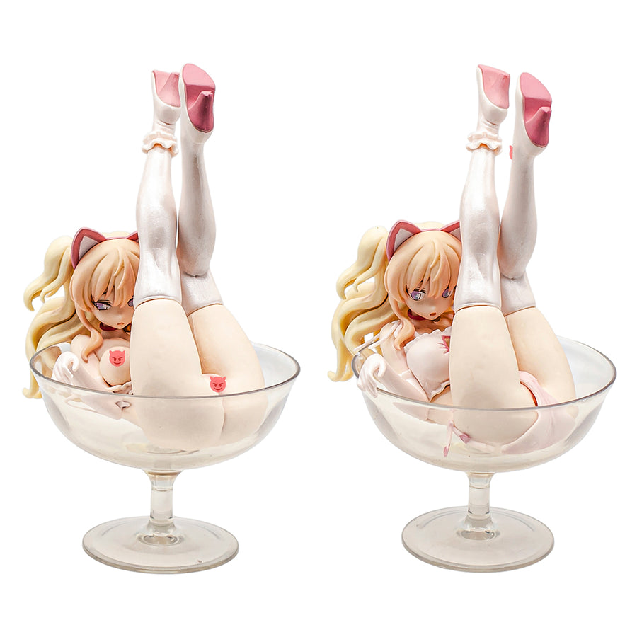 Chiyuru Illustration by Blade 7" inch Cute Cat Girl Figure Kawaii Collectible