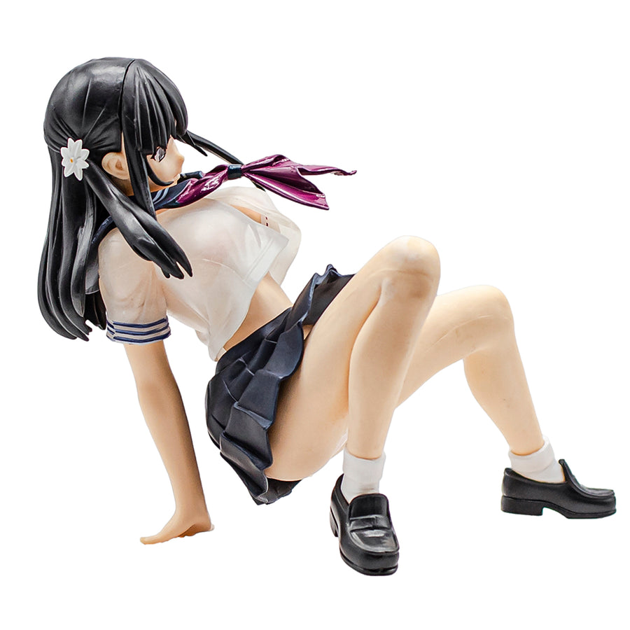 Twister Girl Color Dot Floor Game5" in Cute Japanese School Girl Collectible Figure