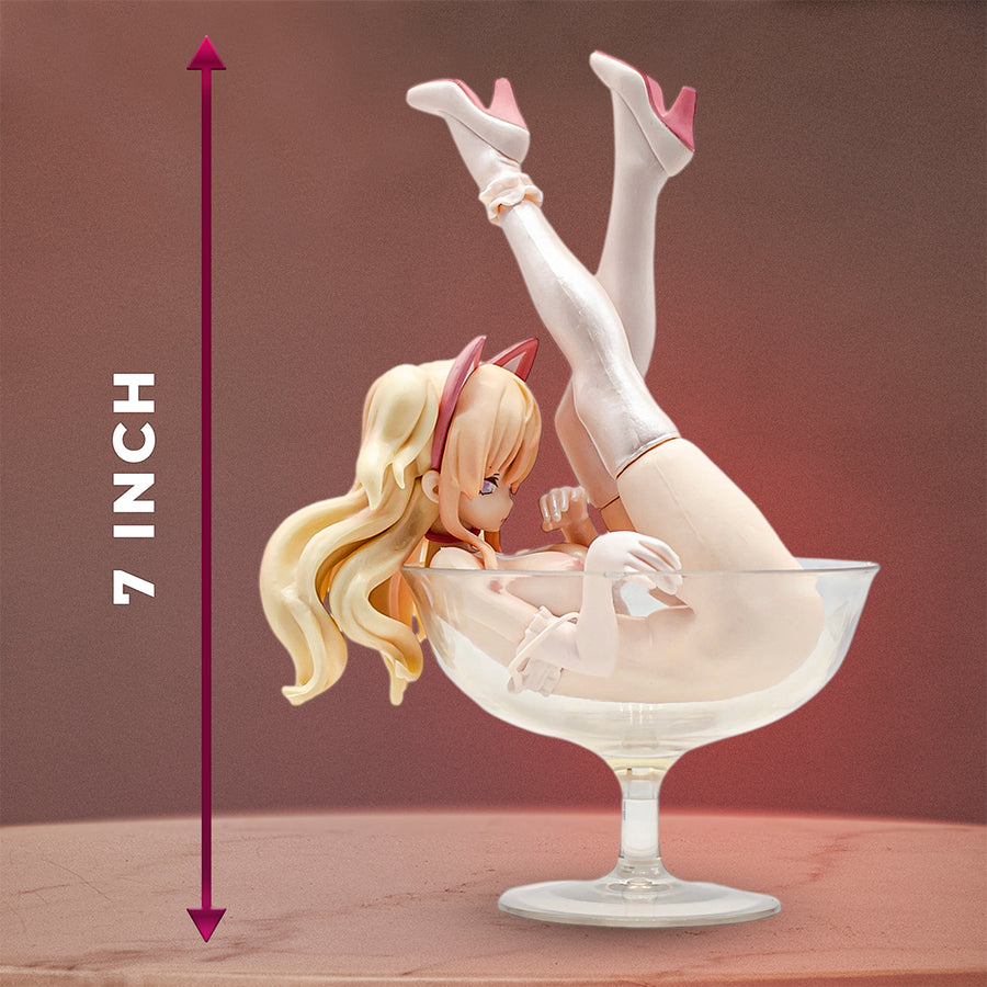 Chiyuru Illustration by Blade 7" inch Cute Cat Girl Figure Kawaii Collectible