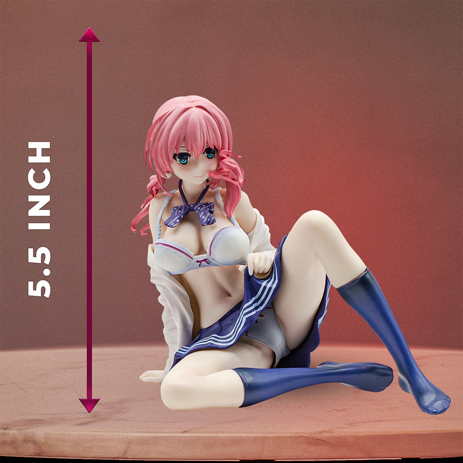 Sari Utsugi Illustration by Kurehito Misaki 5.5" in Cute Japanese School Girl Collectible Figure