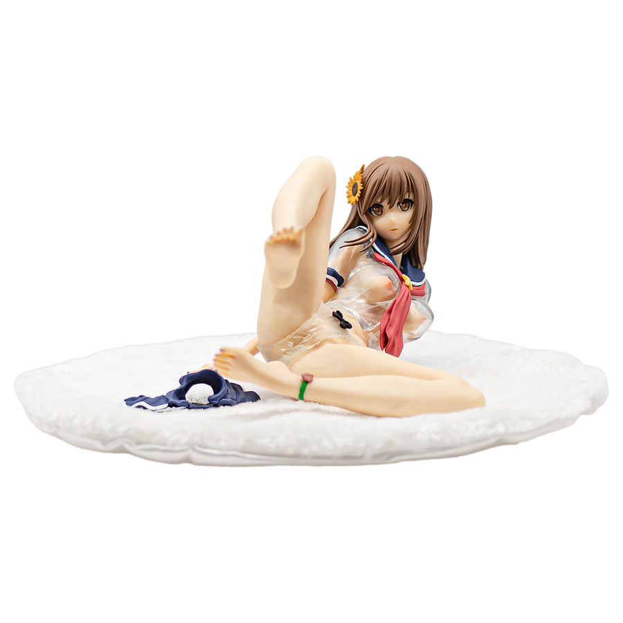Aoi Tenjiku Cute 4" inch Japanese Collectible Figure Blue Clear Uniform Version