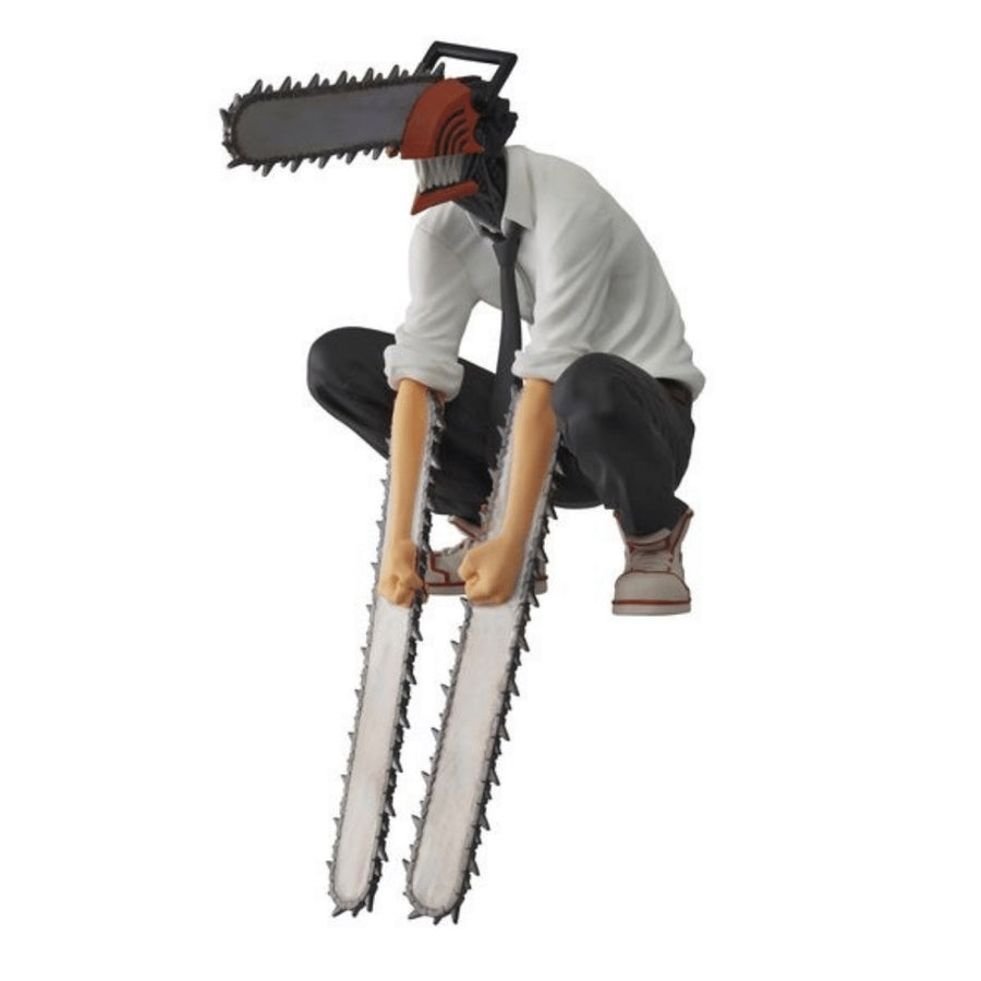 Chainsaw Anime Man Chain Denji Hybrid  Noodle Stopper Collectible Figure 5.51" in