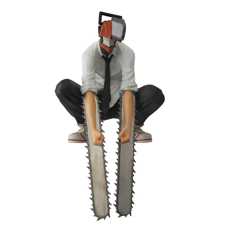 Chainsaw Anime Man Chain Denji Hybrid  Noodle Stopper Collectible Figure 5.51" in