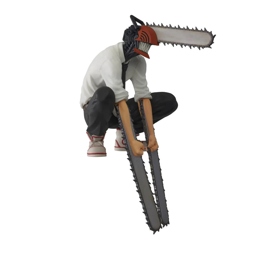 Chainsaw Anime Man Chain Denji Hybrid  Noodle Stopper Collectible Figure 5.51" in