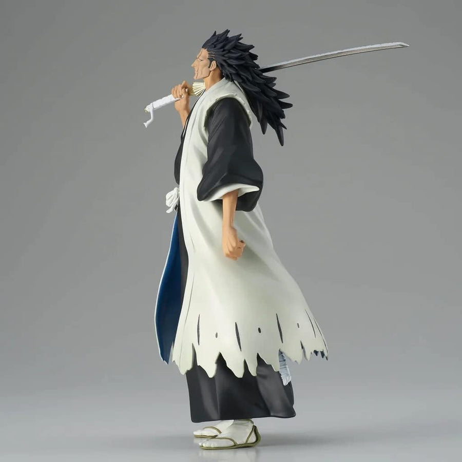 Soul Society Kenpachi Zaraki Shinigami Collectible Anime Action Figure 7.08" in - 18 cm